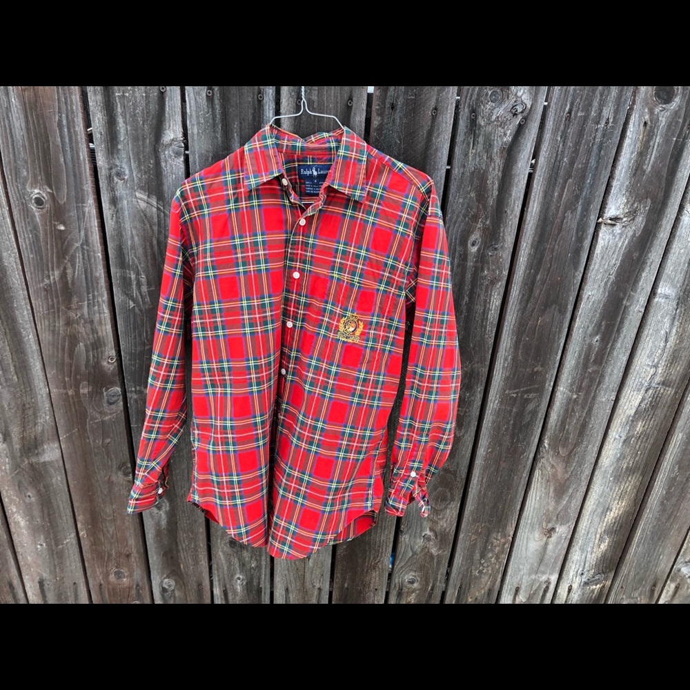 Beautiful Vtg Polo Ralph Lauren Plaid Women’s 6